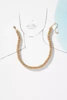 BaubleBar Thick Pavé Beaded Necklace