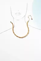 BaubleBar Mesh Chain Choker Necklace