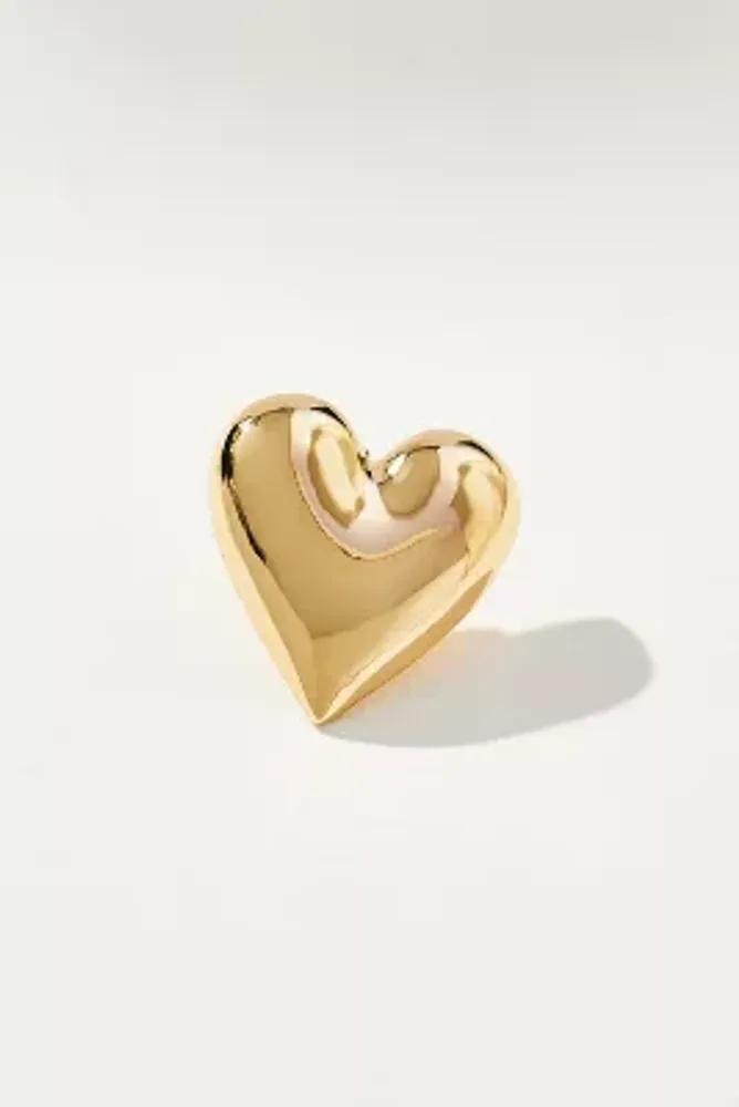 BaubleBar Melina Solid Heart Earrings