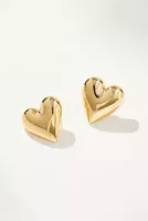 BaubleBar Melina Solid Heart Earrings