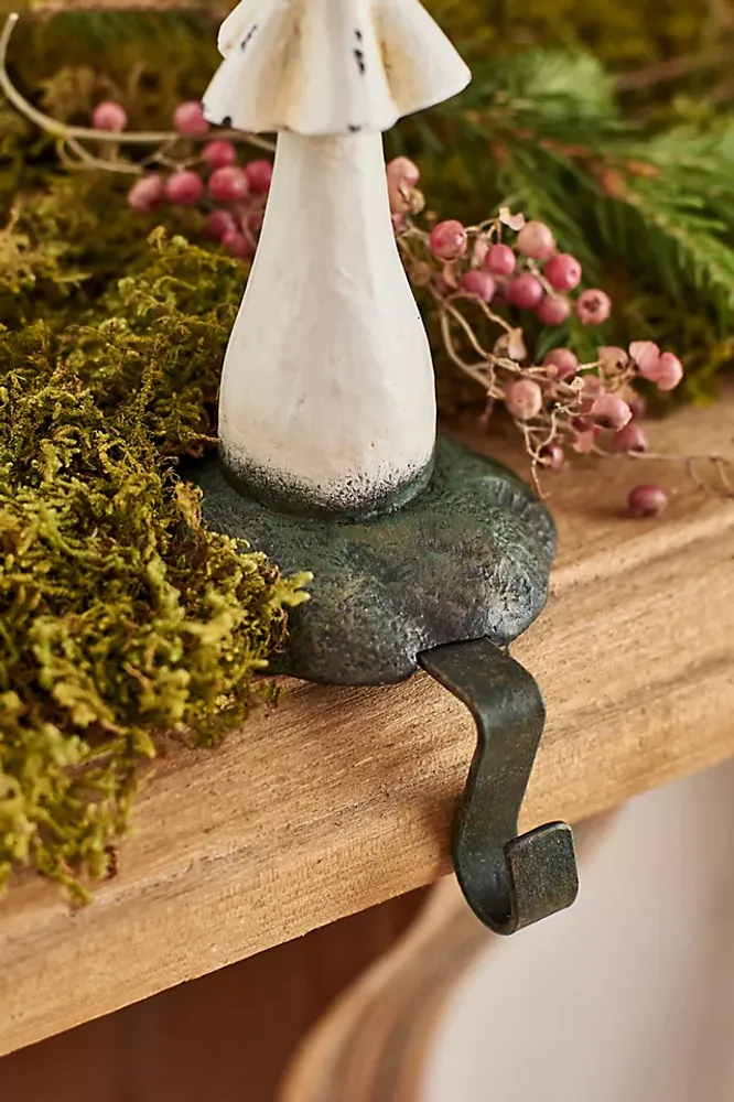 Forest Mushroom Stocking Holder