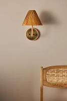 Delphine Rattan Sconce