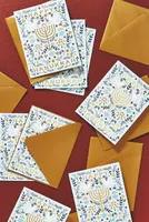 Rifle Paper Co. Hanukkah Greeting Cards, Set of 8