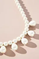 Pearl Drop Collar Necklace