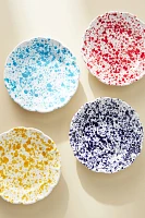 Vietri Amalfitana Splatter Salad Plate