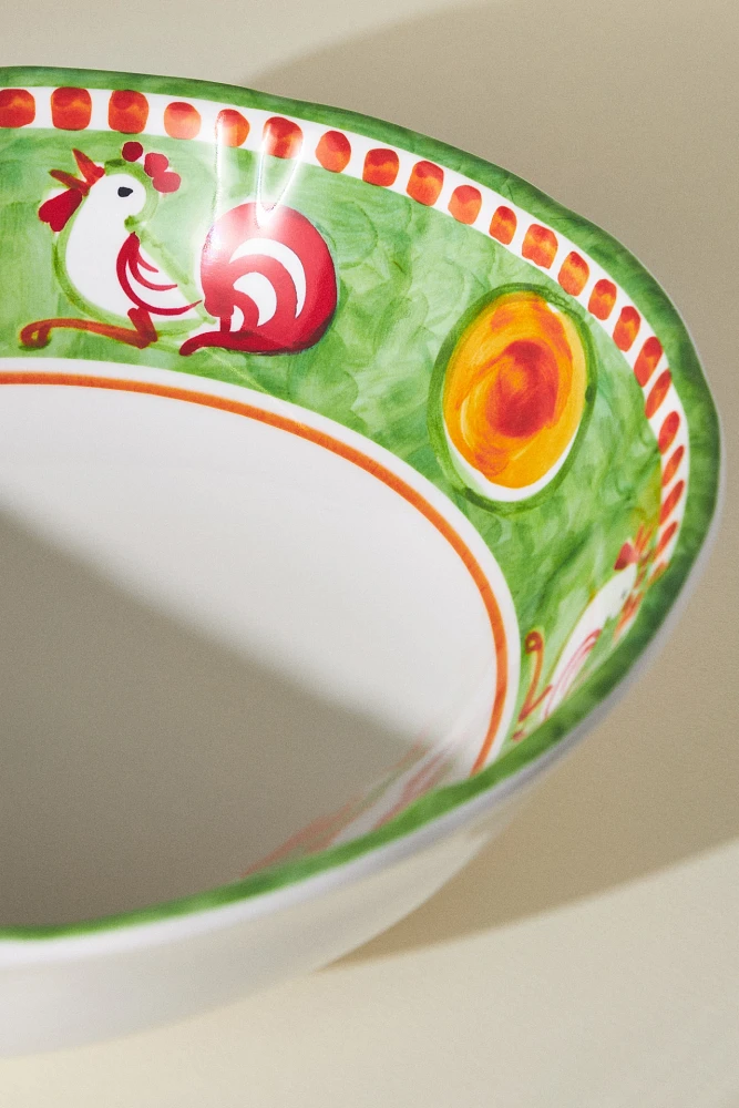 Vietri Melamine Campagna Large Serving Bowl