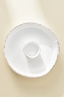 Vietri Melamine Lastra Chip & Dip Platter