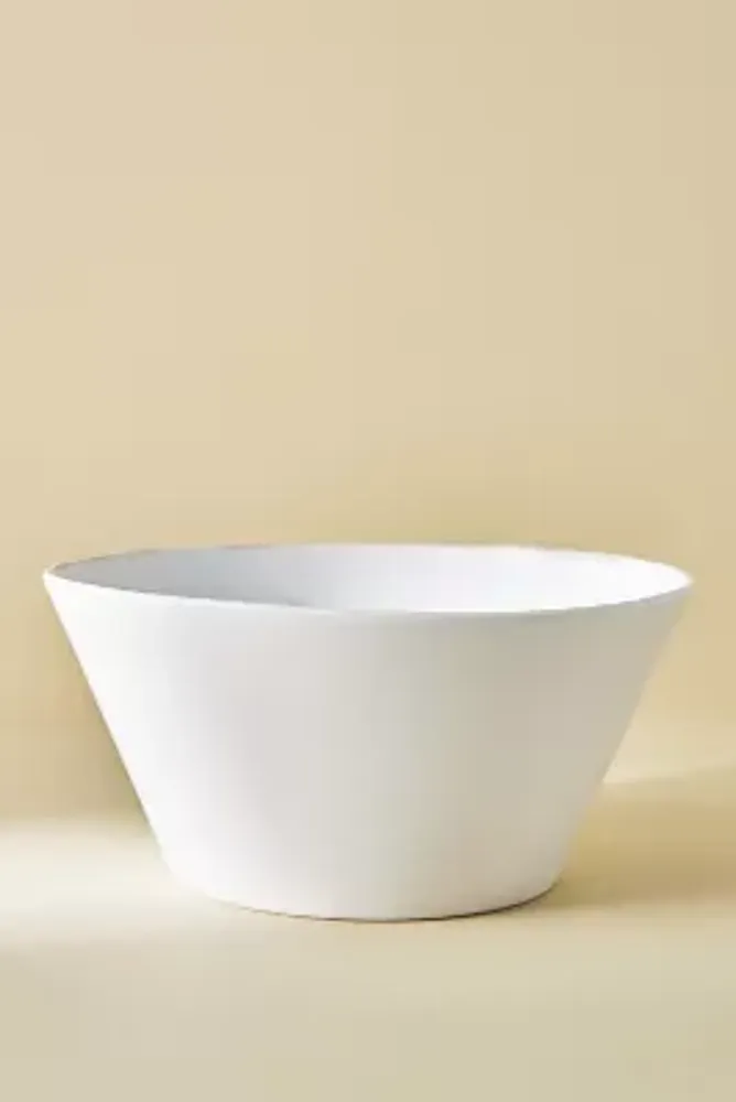 Vietri Melamine Lastra Large Stacking Serving Bowl