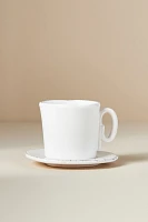 Vietri Lastra Espresso Cup & Saucer