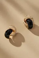 Enamel Pavé Earrings