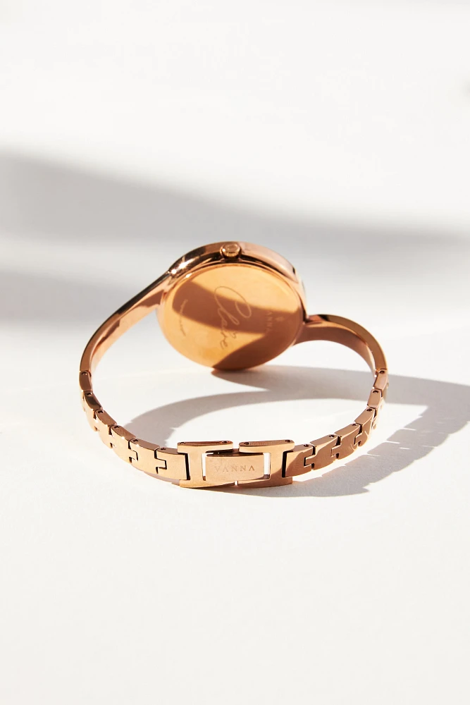 VANNA Claire Sandstone & Jade Watch