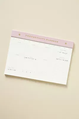 Weekly Productivity Planner
