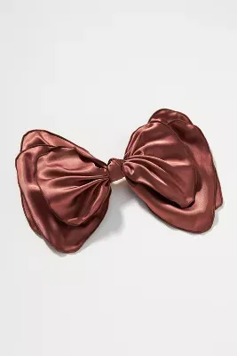 Oversized Layered Hair Bow Clip