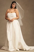 Wtoo by Watters Phoebe Strapless Draped A-Line Wedding Gown