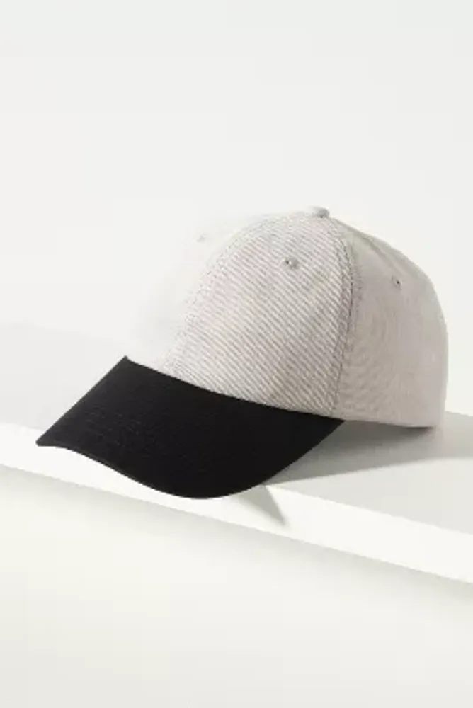 By Anthropologie Corduroy-Brim Baseball Cap