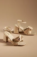 Larroudé Selena Ruffle Sandals