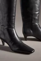 Reformation Remy Kitten-Heel Knee Boots