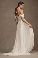 Wtoo by Watters Keala Ruched Corset Wedding Gown