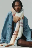 By Anthropologie Plaid Scarf