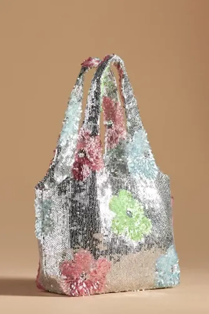 Anna Sui Pastel Sequin Bag