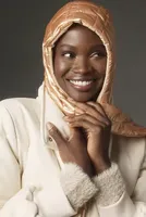 By Anthropologie Puffy Hood Scarf