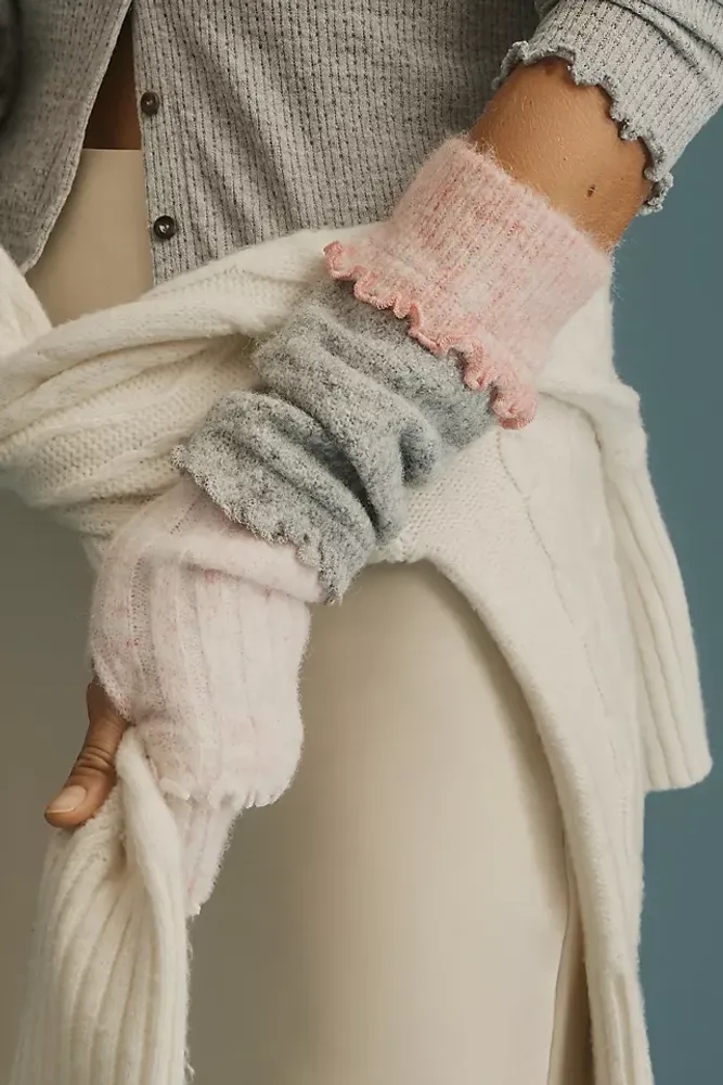 By Anthropologie Lettuce-Sleeve Gloves