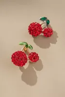 Cherry Brooches, Set of 2