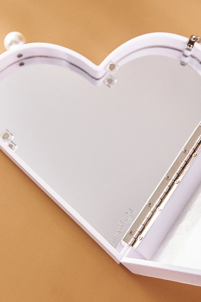 Rae of Light Acrylic Heart Bag