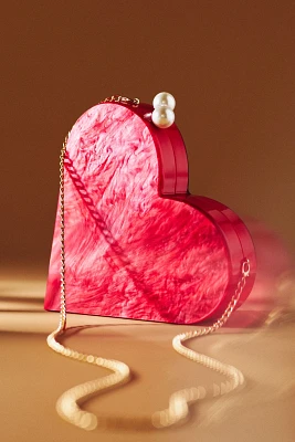 Rae of Light Acrylic Heart Bag