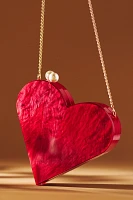 Rae of Light Acrylic Heart Bag