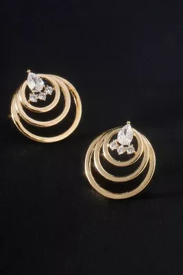 The Restored Vintage Collection: Rounded Ripple Earrings