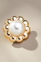 The Restored Vintage Collection: Halo Pearl Earrings