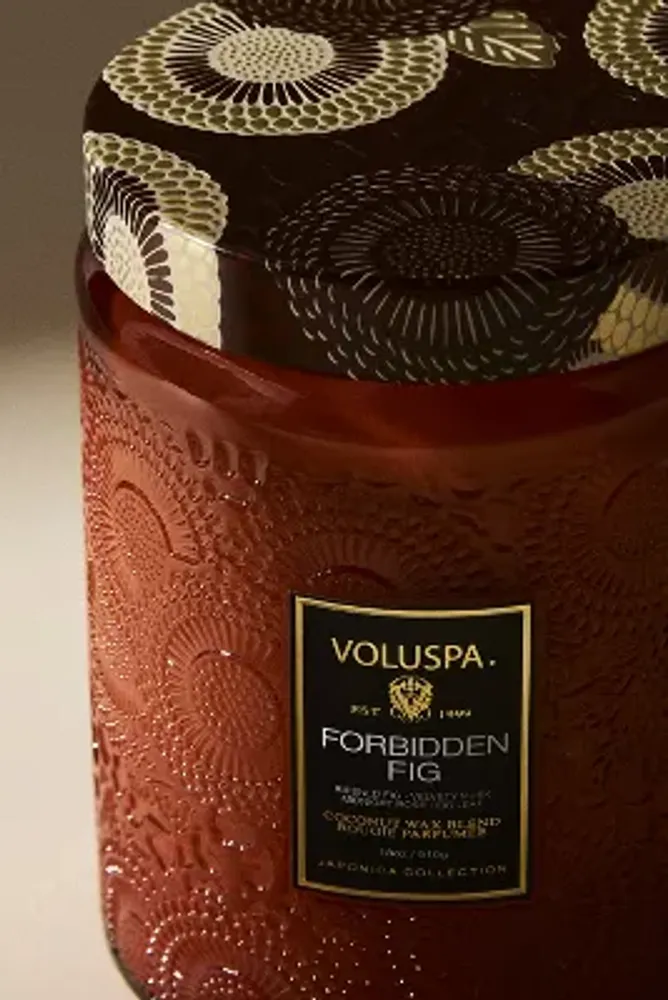 Voluspa Forbidden Fig Mini Jar Candle