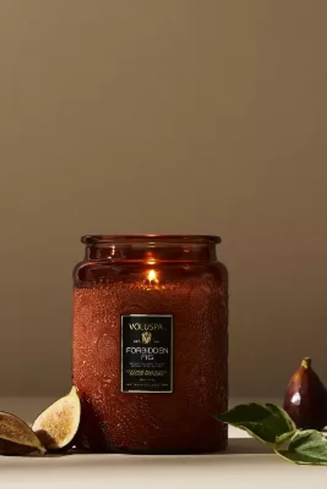 Voluspa Forbidden Fig Mini Jar Candle