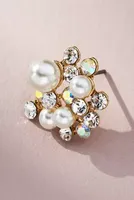 Pearl Cluster Post Earrings
