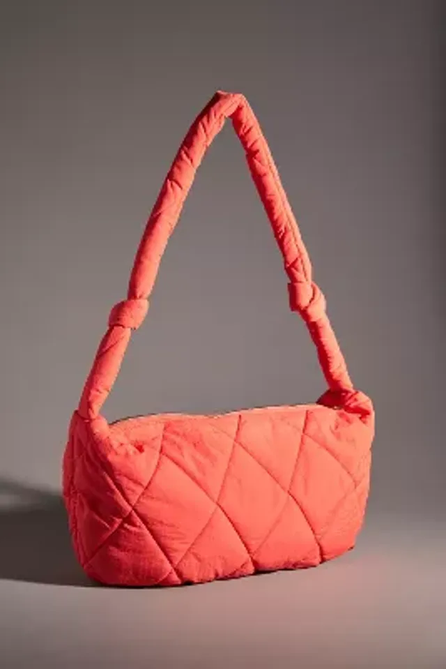 By Anthropologie Slouchy Leather Knotted-Shoulder Bag