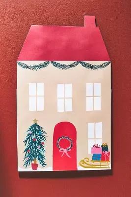 Meri Meri Santa's House Pop Up Advent Calendar