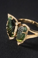 Luna Skye Tourmaline Butterfly Ring