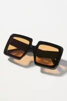 I-SEA Mod Oversized Chunky Square Sunglasses