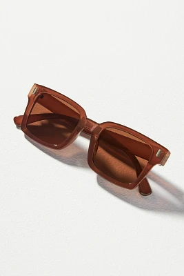 I-SEA Brown Wayfarer Sunglasses