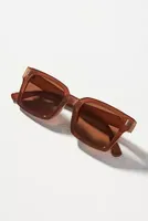 I-SEA Brown Wayfarer Sunglasses