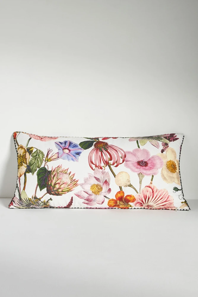 Rowena Floral Linen Pillow