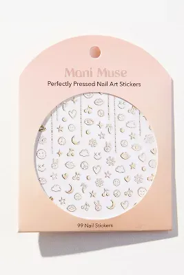 Mani Muse Perfectly Pressed Nail Art Stickers