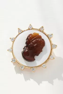 The Restored Vintage Collection: Silhouette Brooch