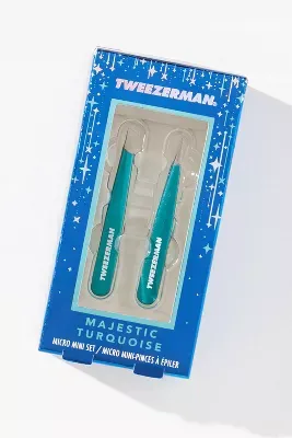 Tweezerman Majestic Turquoise Micro Mini Gift Set