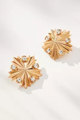 The Restored Vintage Collection: Crystal Starburst Earrings