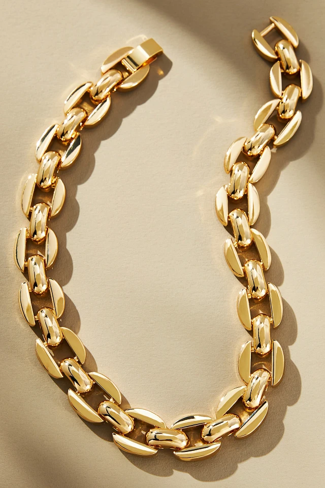 By Anthropologie Chunky Chain Necklace | The Summit display picture 1