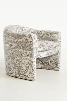 Willow Jacquard Sculptural Chair