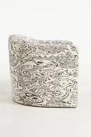 Willow Jacquard Sculptural Chair