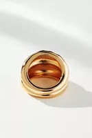 Double Stack Modern Ring